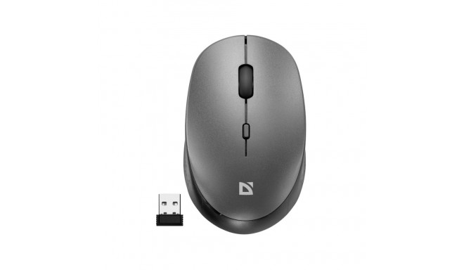DEFENDER Wireless mouse silent click AURIS MB-027 800/1200/1600DPI grey