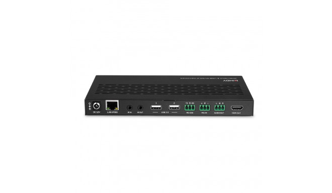 AV System - LINDY 4K30 HDMI and USB Over IP Decoder 100m Cat.6, IR Support