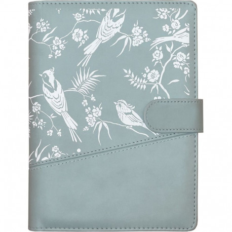 Book calendar Boss Week A5 universal, spiral binding, FASHION covers (BLUE GRAY) 00073/41776