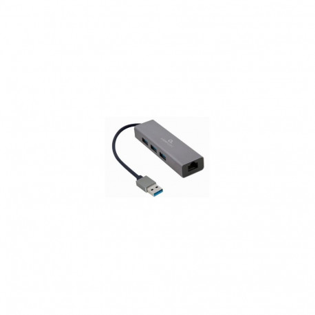 Gembird USB AM Gigabit Network Adapter with 3-port USB 3.0 hub
