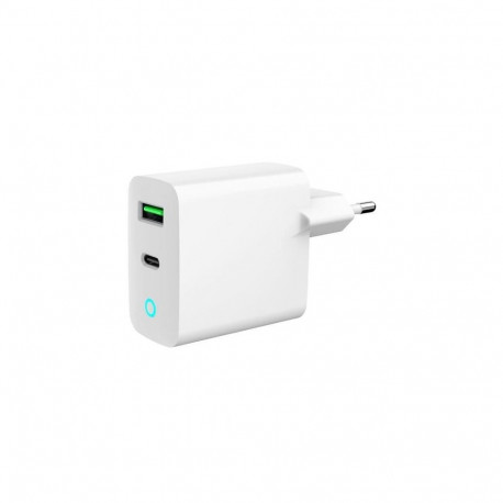 Gembird CHARGER USB 20W 2PORT/TA-UC-PDQC20L-W-01