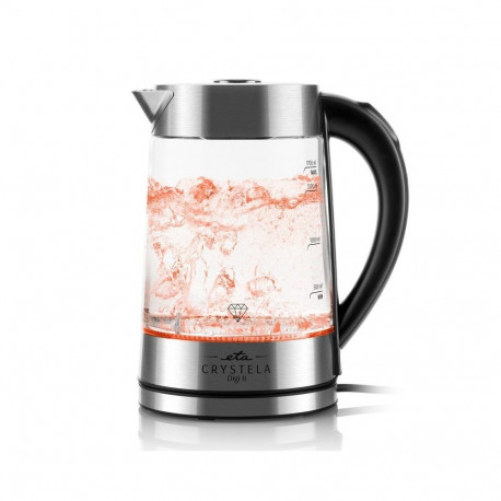 ETA Kettle | 515490000 CRYSTELA DIGI II | Electric | 2200 W | 1.7 L | Glass | 360 rotational base | 