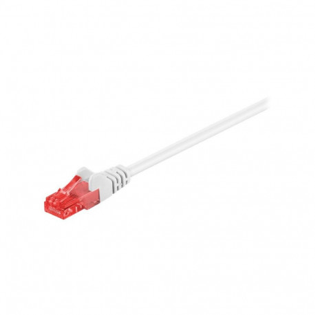 Goobay Patch Cable | 68639 CAT 6 U/UTP | PVC AWG 24/7 | Cable length: 15 m | White