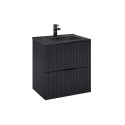 WASHBASIN SKAPPA 60 CERAM BLACK MATT