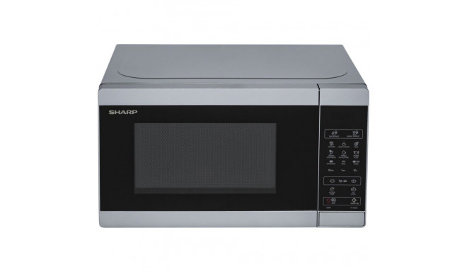 Sharp YC-MG02ES 20L 800W/grill/puutetundlik hõbedane
