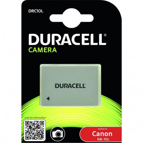 Duracell liitium-ioon aku 950mAh Canon NB-10L jaoks