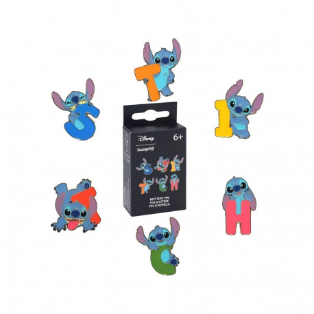 FUNKO LOUNGEFLY Rinnamärk pimepakis: Disney - Stitch