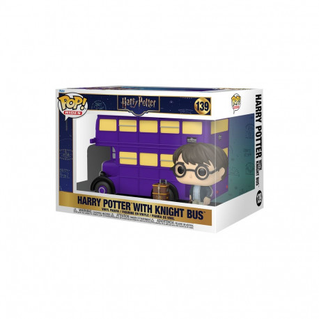 FUNKO Rides Super Deluxe: Harry Potter - Harry Potter with Knight Bus