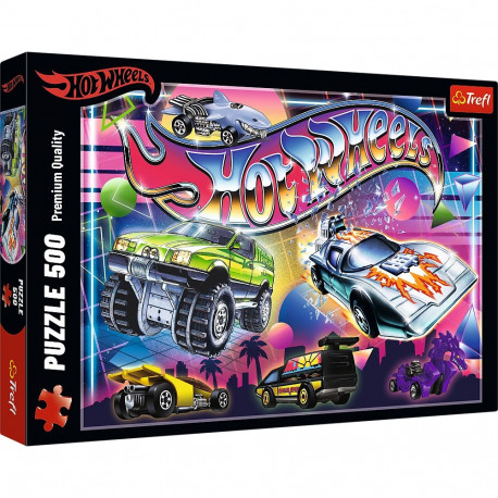 TREFL HOT WHEELS Puzzle 500 pcs