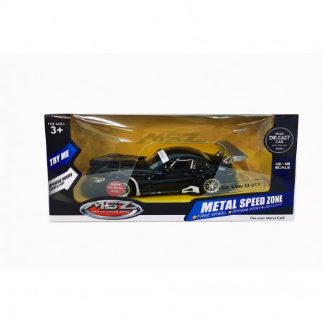 MSZ metallist mudelauto BMW Z4 GT3, skaala 1:24