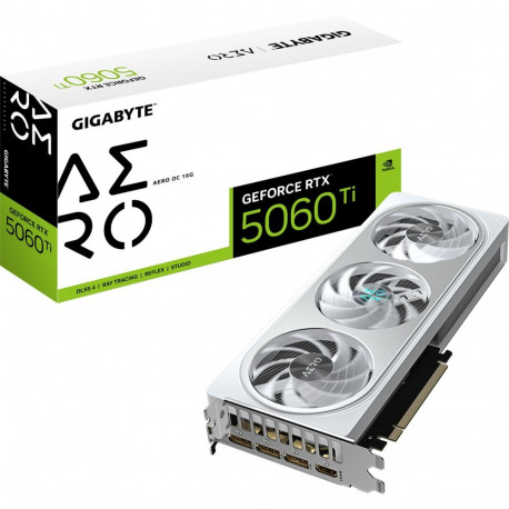 GigaByte GeForce RTX 5060 Ti AERO OC 16G (DLSS 4, 3x DisplayPort, 1x HDMI 2.1)