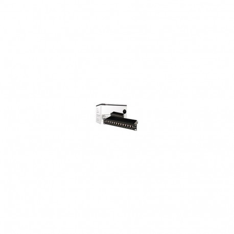 Patchpanel DN-91612S (schwarz, 254 mm (10"), Cat.6)