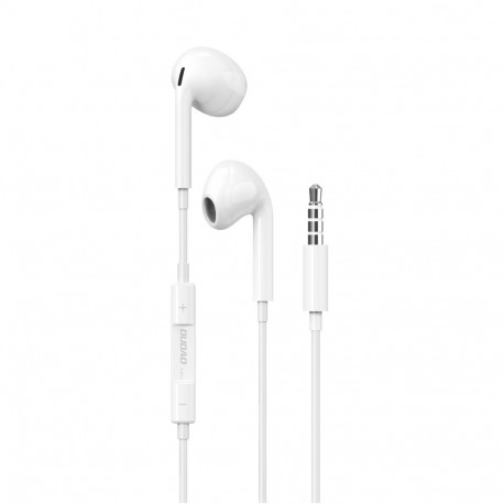 Dudao in-ear headphones with 3.5mm minijack connector white (X14PRO)