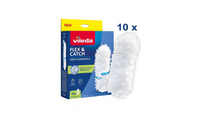Vileda Flex&Catch dustpan refills, 10 pcs.