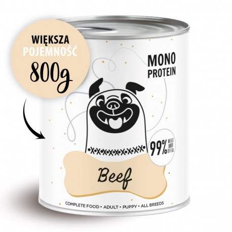 PAKA ZWIERZAKA Pepe veiseliha märg koeratoit 800g