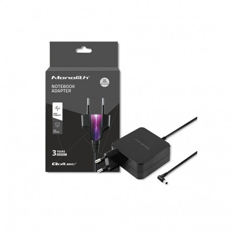 Qoltec 51745 toiteadapter/sisendmuundur sise 65 W must