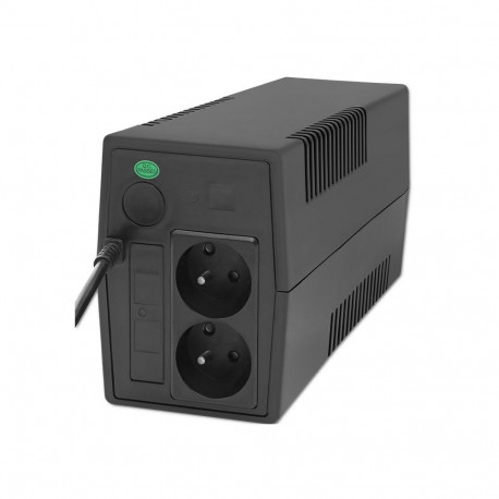 Qoltec 53774 uninterruptible power supply (UPS) Line-Interactive 1 kVA 600 W 1 AC outlet(s)