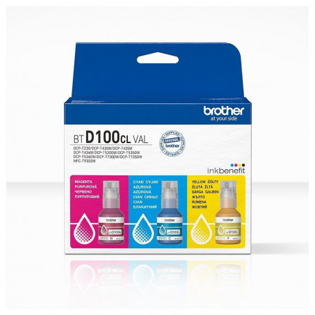 Brother BTD100CLVAL printer ink refill Original