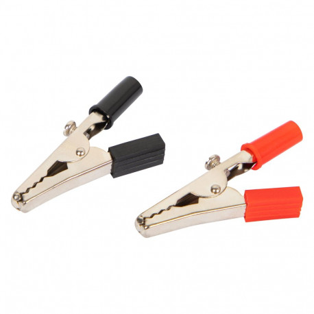 96-715# krokodill keskmine nh 029 must + punane