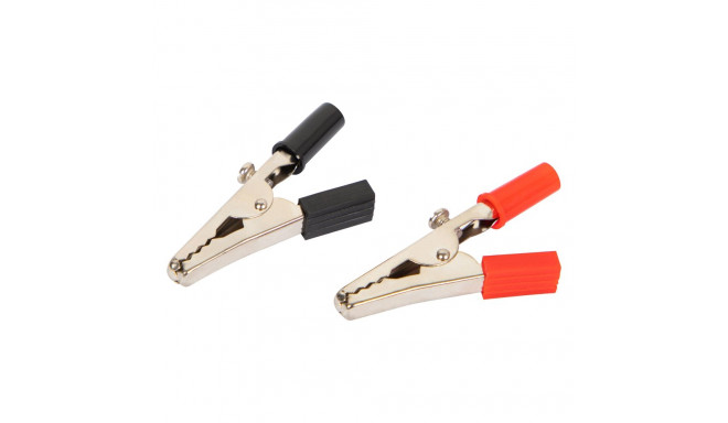 96-715# krokodill keskmine nh 029 must + punane