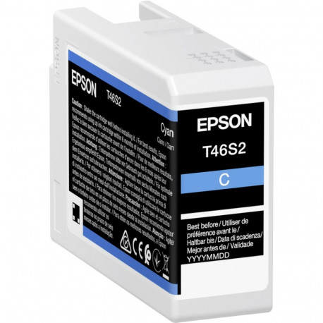Epson Singlepack Cyan T46S2 UltraChrome Pro 10 ink 25ml