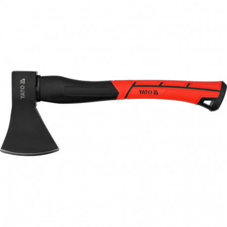Yato Axe YT-79975, 800g, 385mm, 48-58 HRC, fiberglass handle, TPR coated, tempered, painted, C45 ste