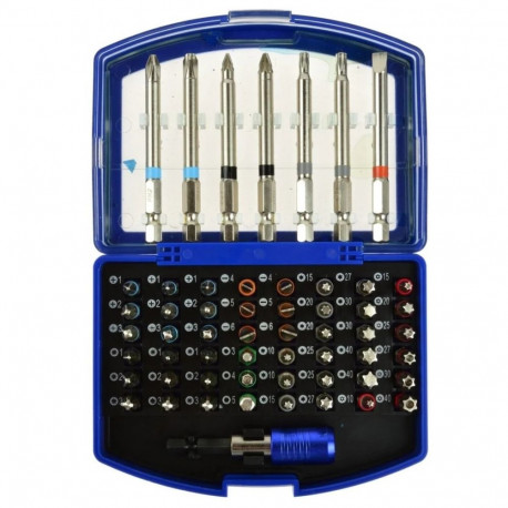 Otsikute komplekt, 25mm ja 75mm (56tk.) Gecko