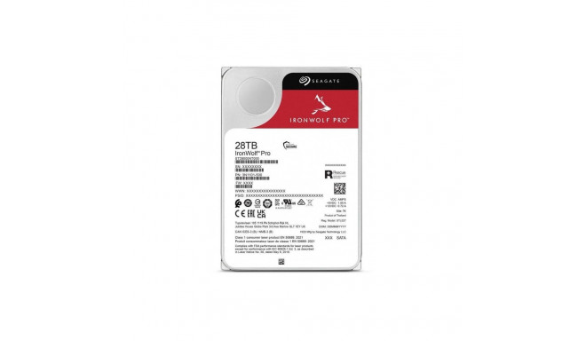 Seagate IronWolf Pro 28TB 3.5'' SATA III (6 Gb/s) Server Drive (ST28000NT000)