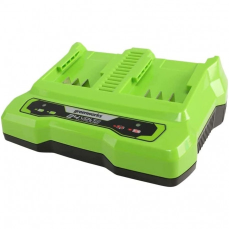 Greenworks Greenworks Battery Charger, 2 Ports, 24V, 2A