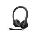 Logitech | Computer headset | H390 | Built-in microphone | USB Type-A | Black