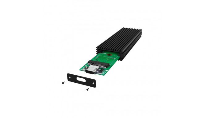 Raidsonic | Black | ICY BOX IB-1816M-C31 External Type-C enclosure for M.2 NVMe SSD