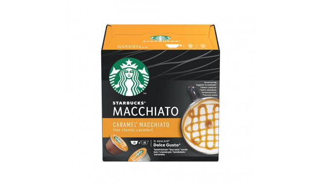 Coffee capsules compatible with NESCAFÉ® Dolce Gusto® Starbucks Caramel Macchiato, 6 + 6 pcs.