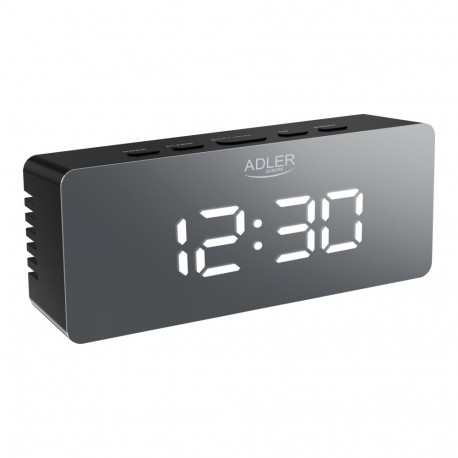 Adler | Alarm Clock | AD 1189B | Alarm function | Black