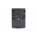 Digitus | Kõik-ühes UPS | Kõik-ühes UPS, 800VA/480W, LED 12V/9Ah x1, 4x CEE 7/7, 3x IEC C13, USB, RJ