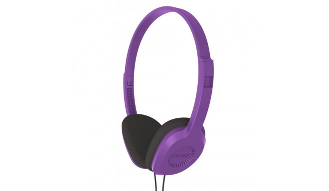 Koss juhtmega on-ear violetne kõrvaklapid