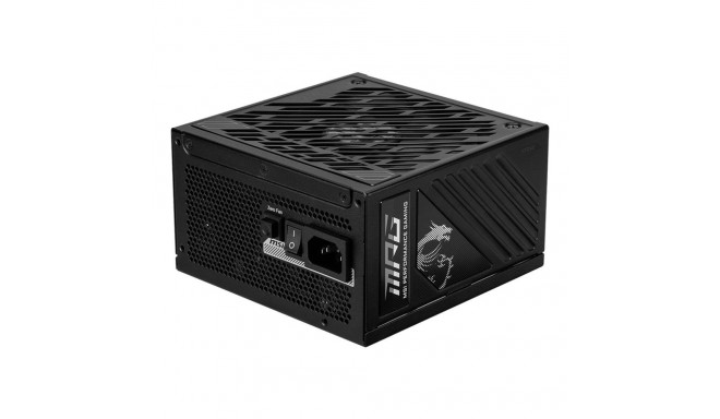 Power Supply|MSI|MPG A850GS PCIE5|ATX 3.1|850 Watts|Efficiency 80 PLUS GOLD|PFC Active|MPGA850GSPCIE