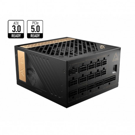 Power Supply|MSI|MEG AI1300P PCIE5|ATX|PC|100 - 240 V|1300 W|MEGAI1300PPCIE5