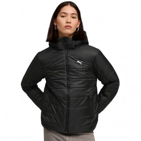 Puma naiste jope 685231 01 ESS polsterdatud kapuutsiga XL, must