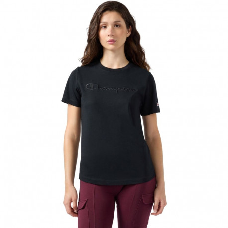 Champion naiste t-särk SS Tee 118382 KK001 L, must