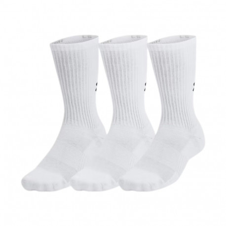 Skarpety Under Armour TC 3pk Crew białe 1386311 100 M