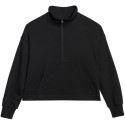 Bluza damska 4F F1889 głęboka czerń 4FWAW25TSWSF1889 20S 2XL