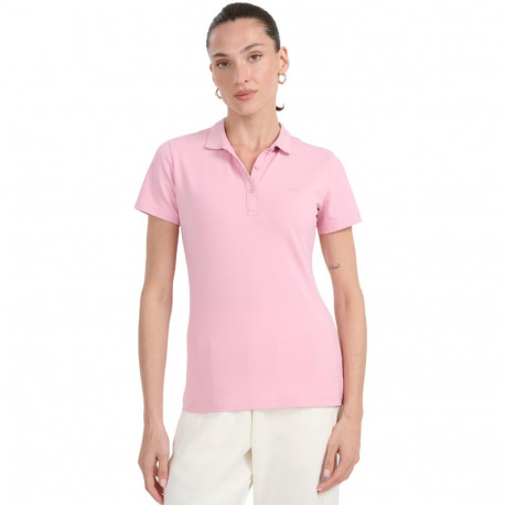 4F naiste polo särk F365 4FWMM00TPTSF365 56S L, hele roosa