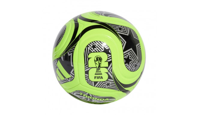 Piłka nożna adidas World Cup 26 Trionda Club zielono-czarna JD8052 3