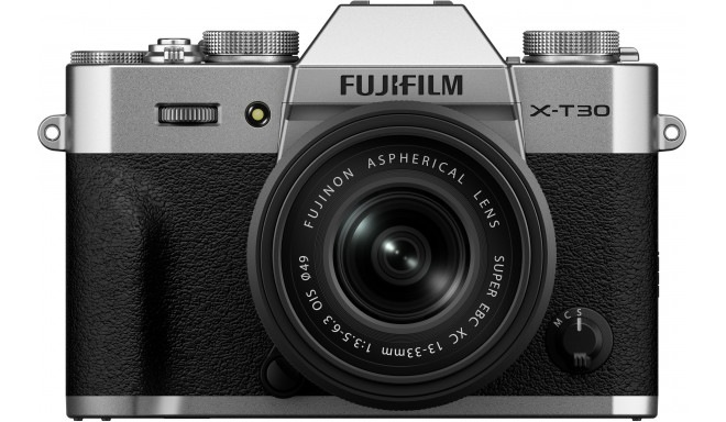 Fujifilm X-T30 III + 13-33mm, hõbedane