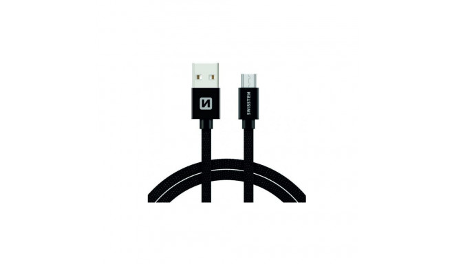 USB kaabel Swissten USB-A - Micro USB, 1.2m