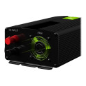 GREENCELL auto vooluinverter 24V–230V 1000W/2000W puhas siinuslaine
