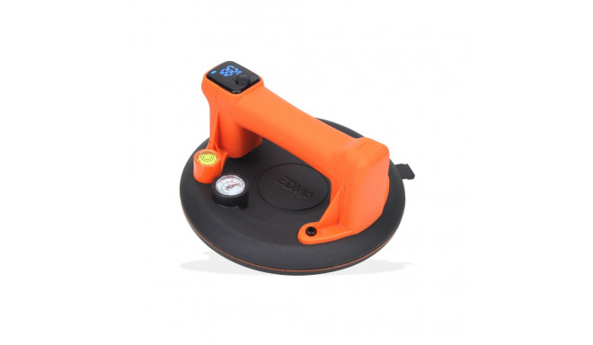 AUTOMATIC CORDLESS ELECTRIC SUCTION CUP, DIGITAL DISPLAY 160 kg, 205 mm