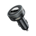 Bluetooth AUX FM Modulator Car Charger 12-24V 2xUSB 3.4A, Black