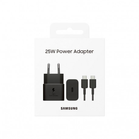 SAMSUNG Charger 25W with cable black