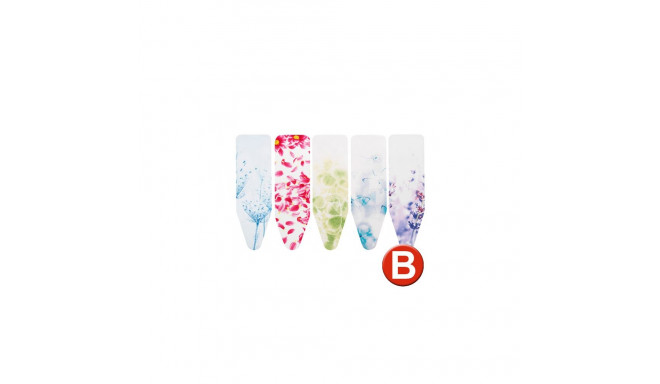 BRABANTIA gludināmā dēļa pārvalks  124x38 cm  Colourful Mixed (B) 4mm + 4mm 265006